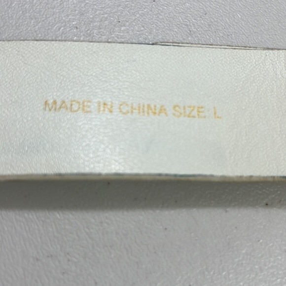 Hurley Enjoy The Feeling Belt White Size Large - Picture 5 of 8